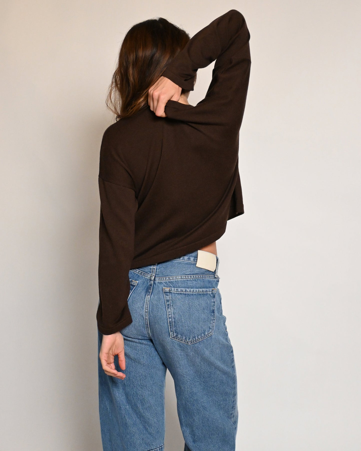 the v-neck pullover